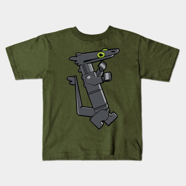 LEGO Toothless Meme Kids T-Shirt by schultzstudio